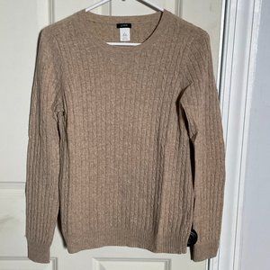 J. Crew Cable Knit Sweater